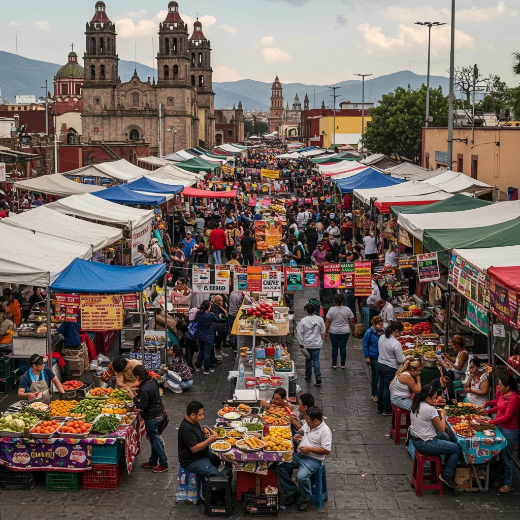 Exploring Mexico City's Food Markets