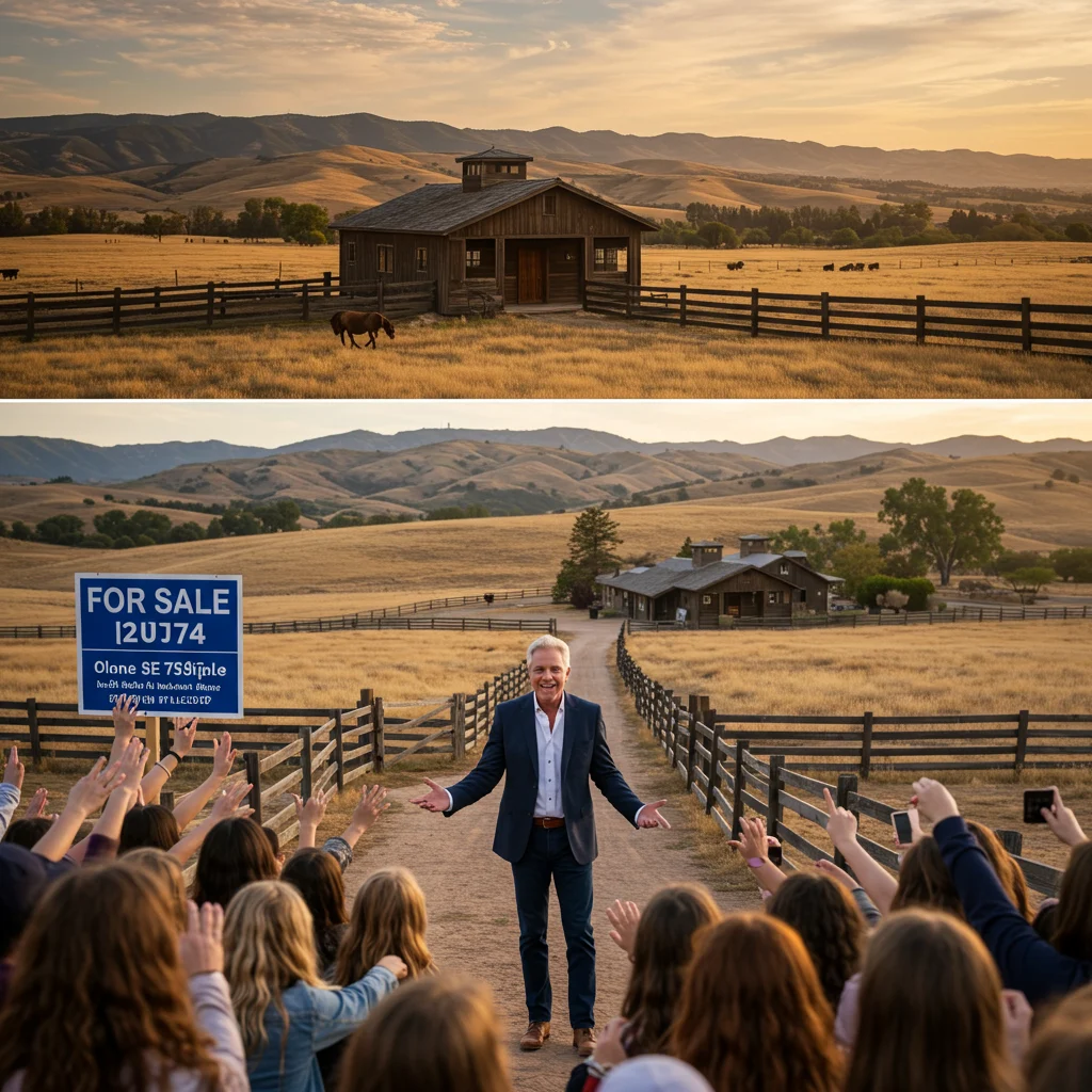Do Celebrity Visits Influence Ranch Real Estate Trends?