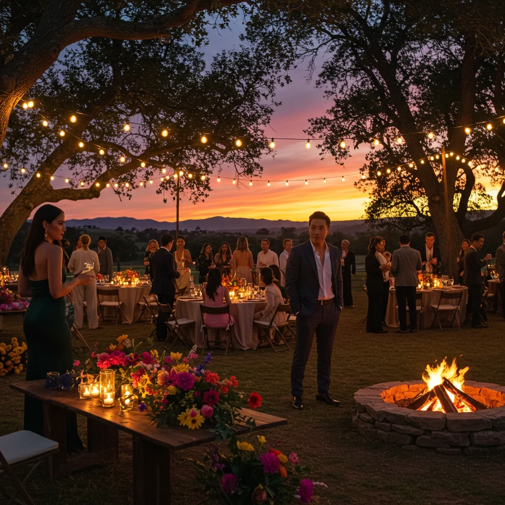 Events and Parties Hosted by Celebrities at Ranches