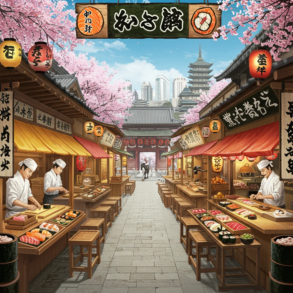 A Brief History of Sushi in Japan