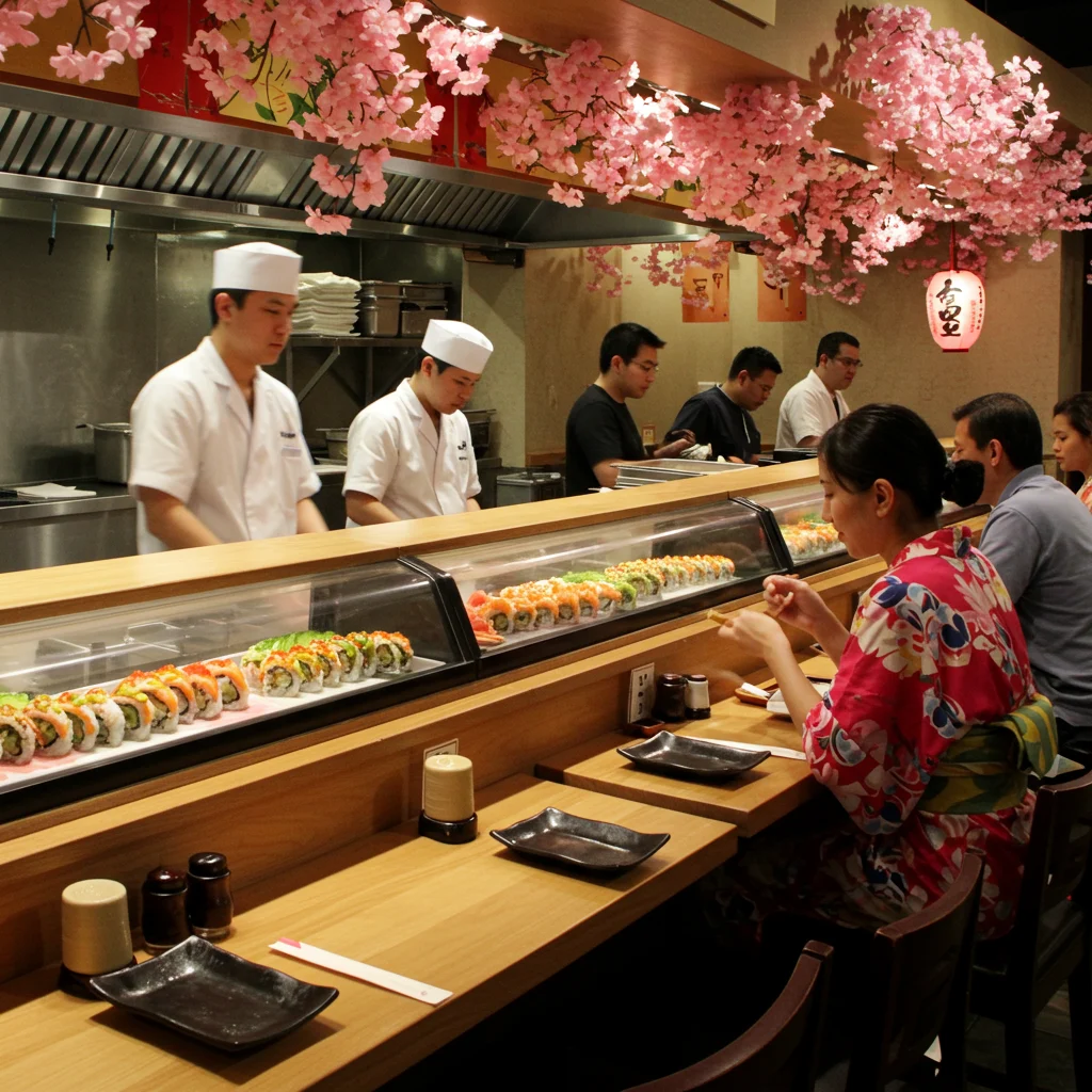 Dining Experience at Fuji Sushi