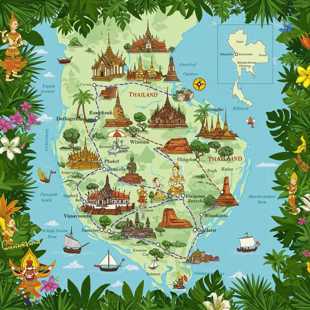 Overview: Two-Week Thailand Itinerary at a Glance