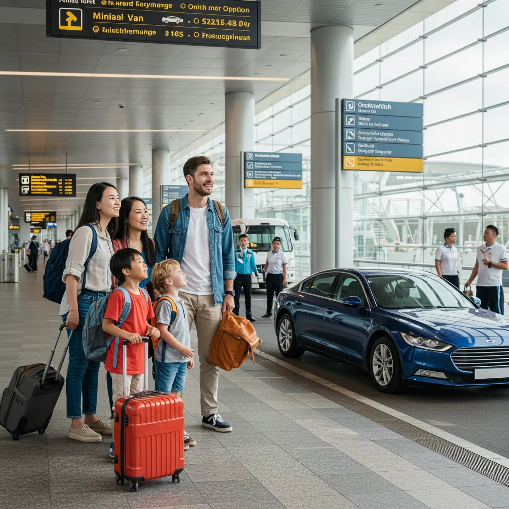 What Airport Transfer Options Exist for Families?