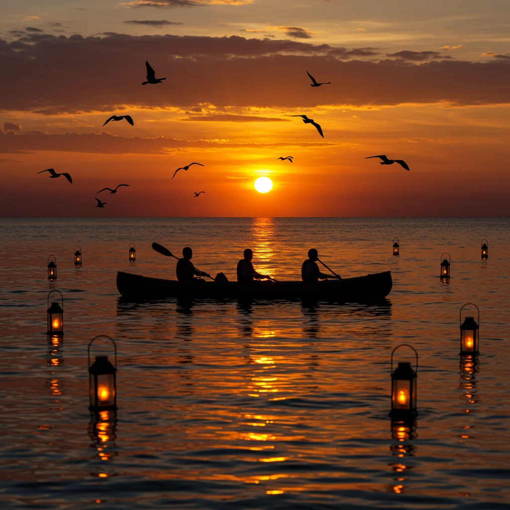 What to Expect on a Twilight Sea Canoe Tour