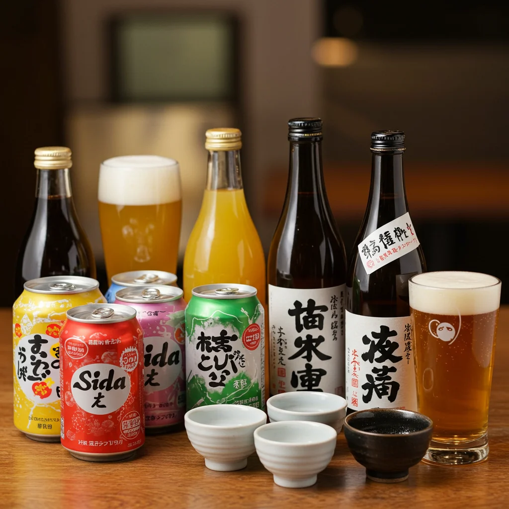 Beverage Options: From Soft Drinks to Sake