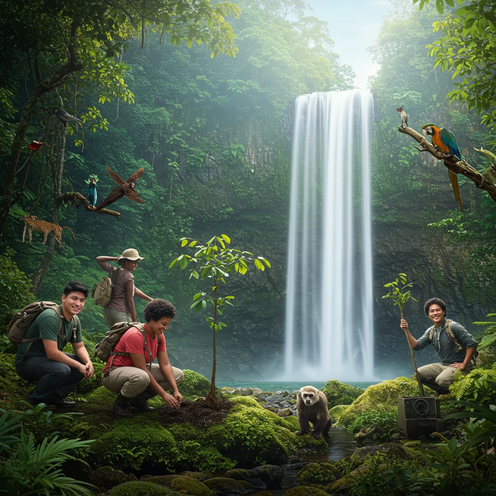 Eco-Friendly Adventure: Protecting the Falls