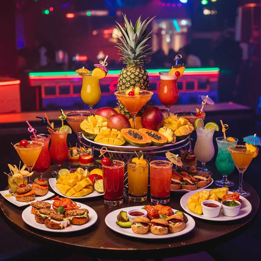 Food and Drink at Coco Bongo