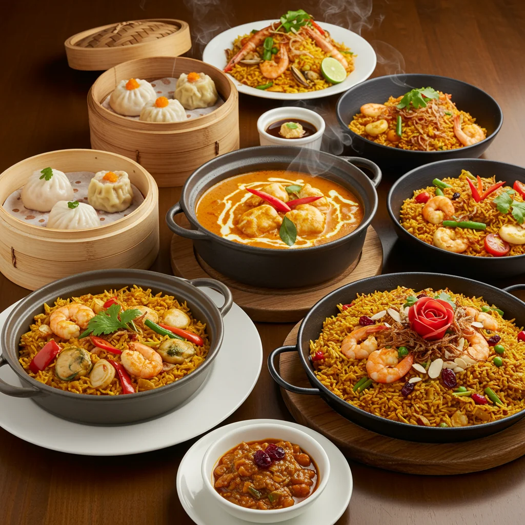 Hot Entrées: Asian and International Flavors