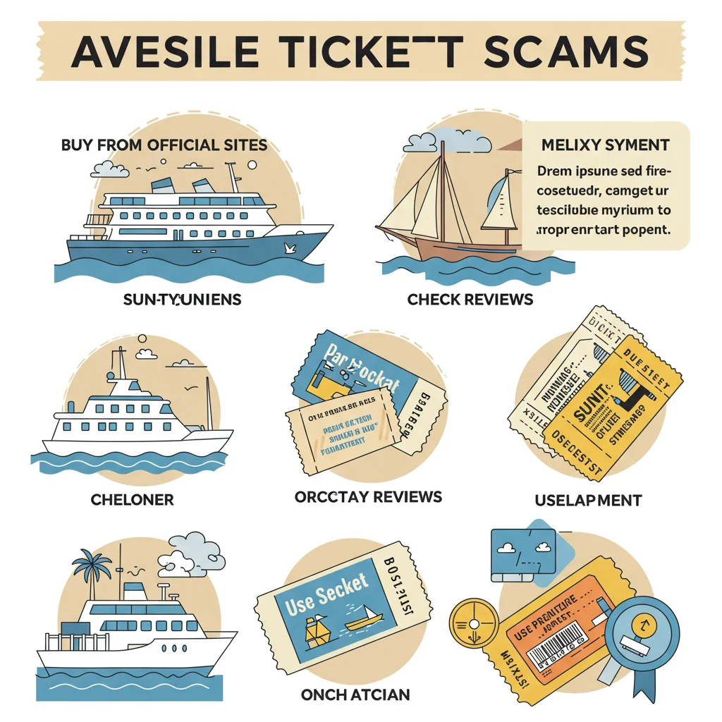 How to Avoid Vessel Ticket Scams