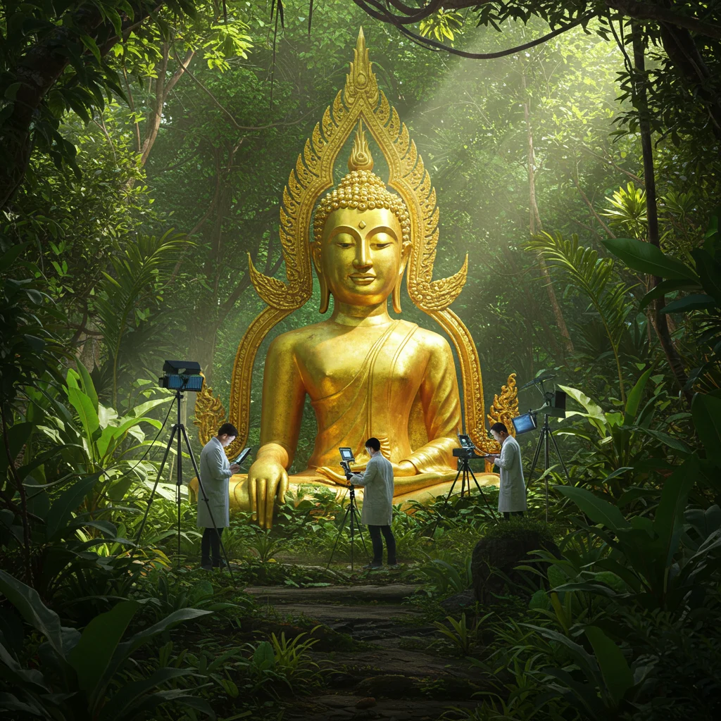 Scientific Studies of the Golden Buddha