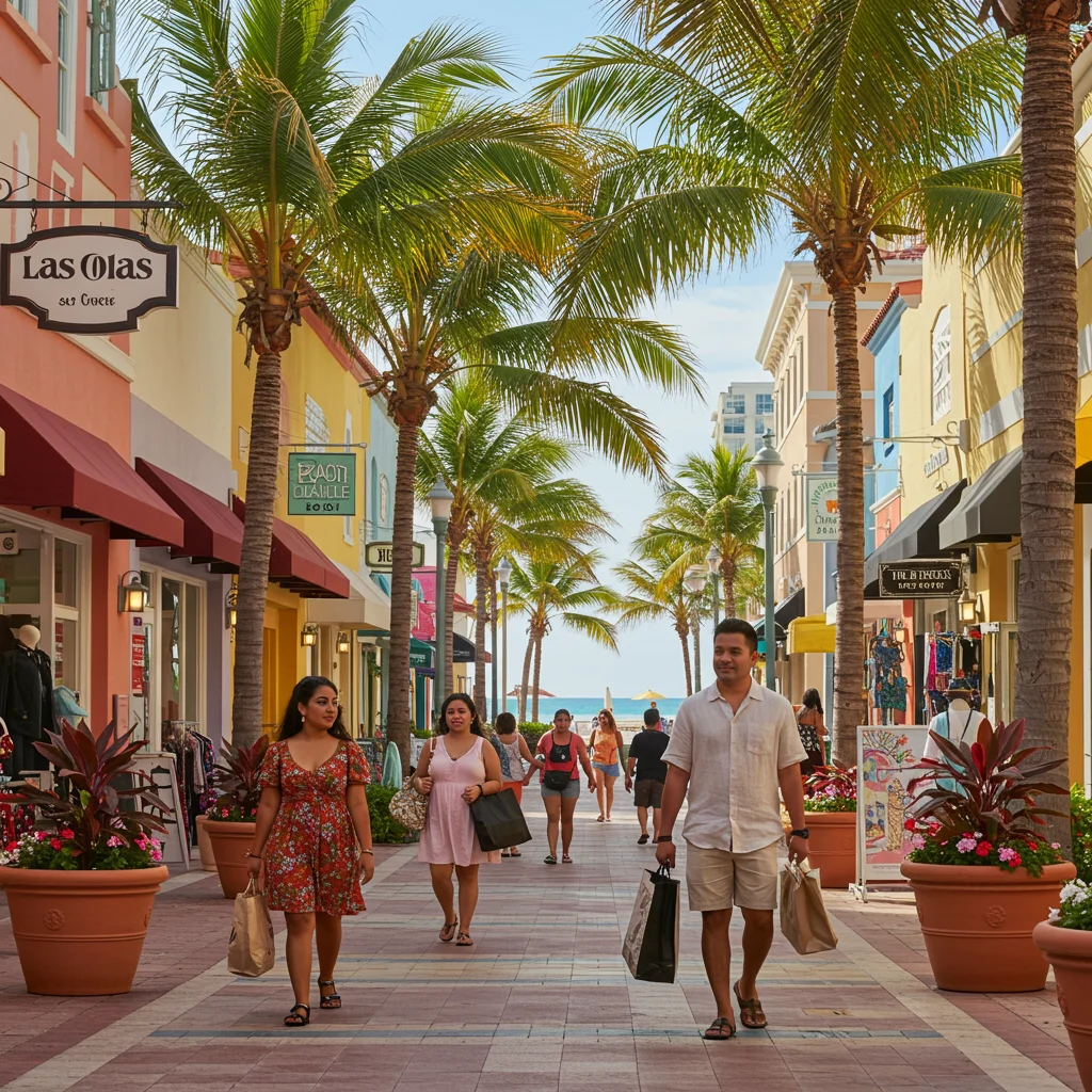 Shopping Near Las Olas Beach