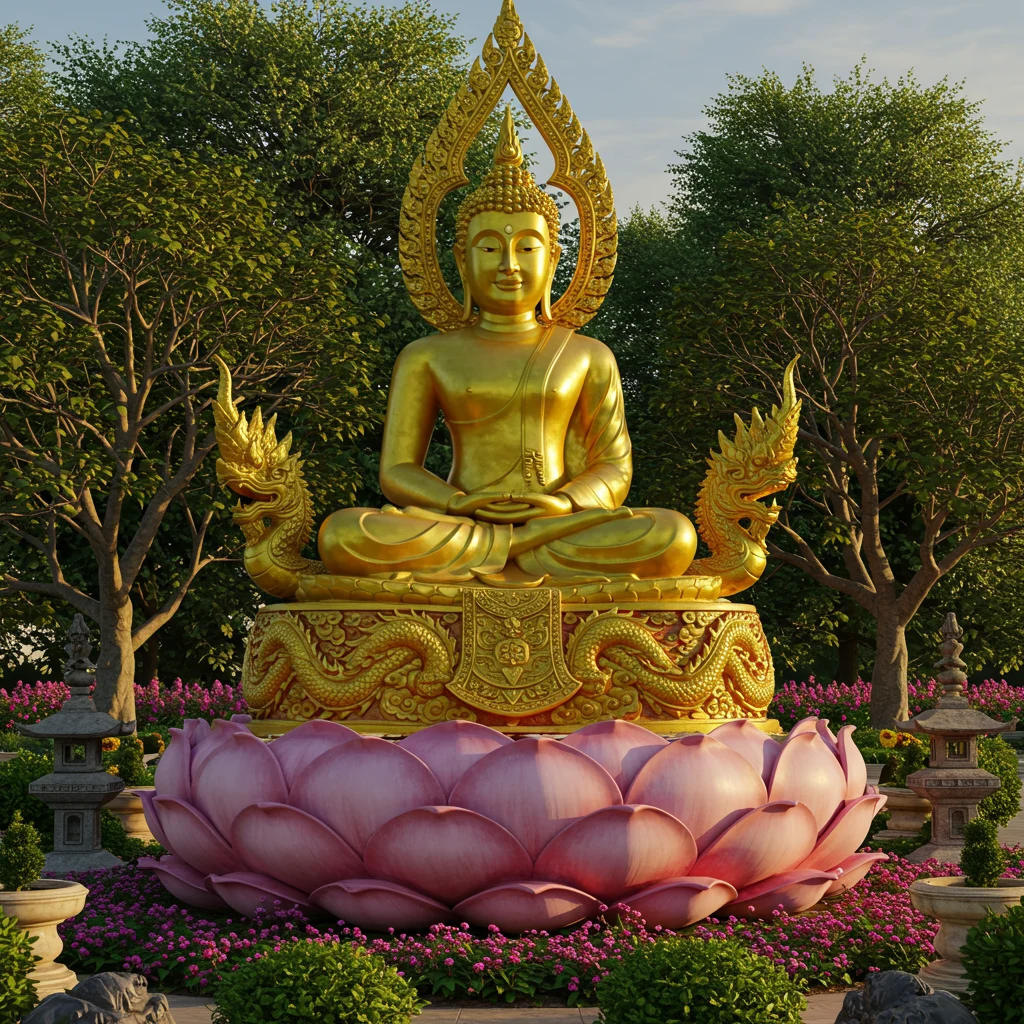 Symbolism of Power in the Golden Buddha