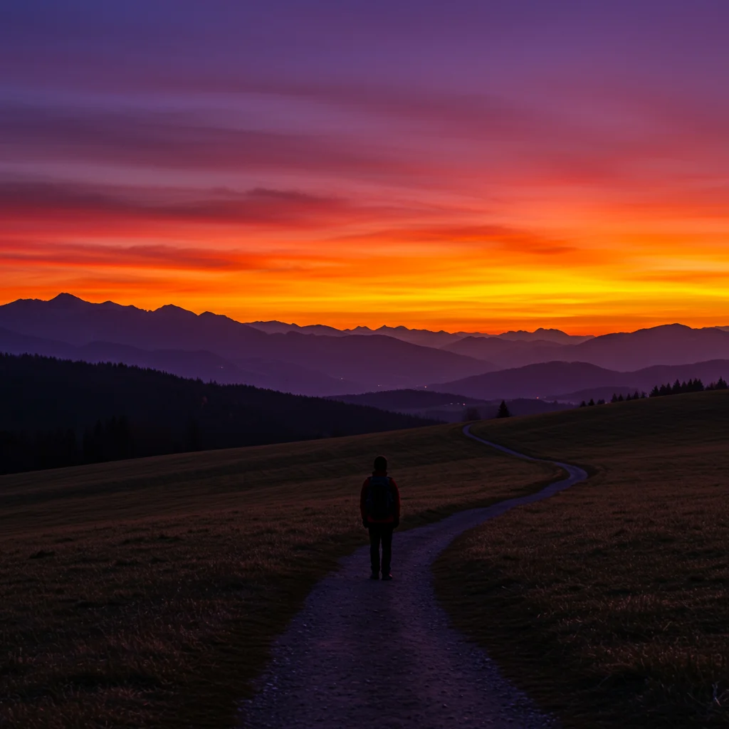 The Allure of Chasing Horizons at Dusk