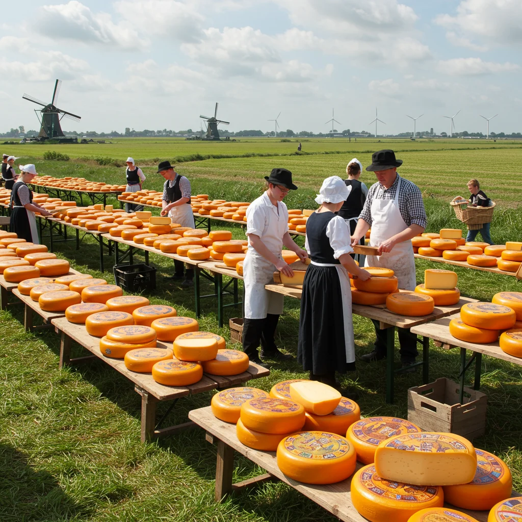 The Cheese-Making Process in the Netherlands