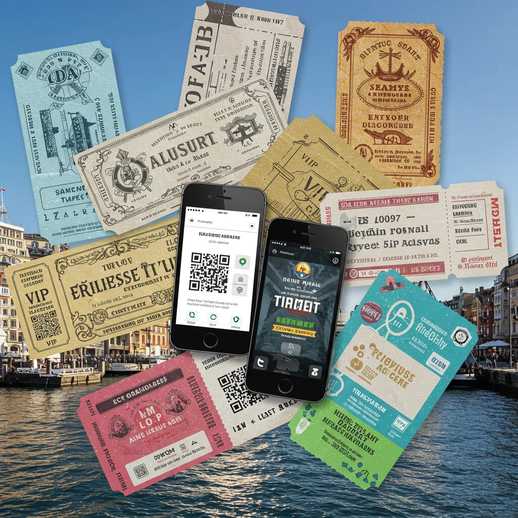 Types of Vessel Tickets Available