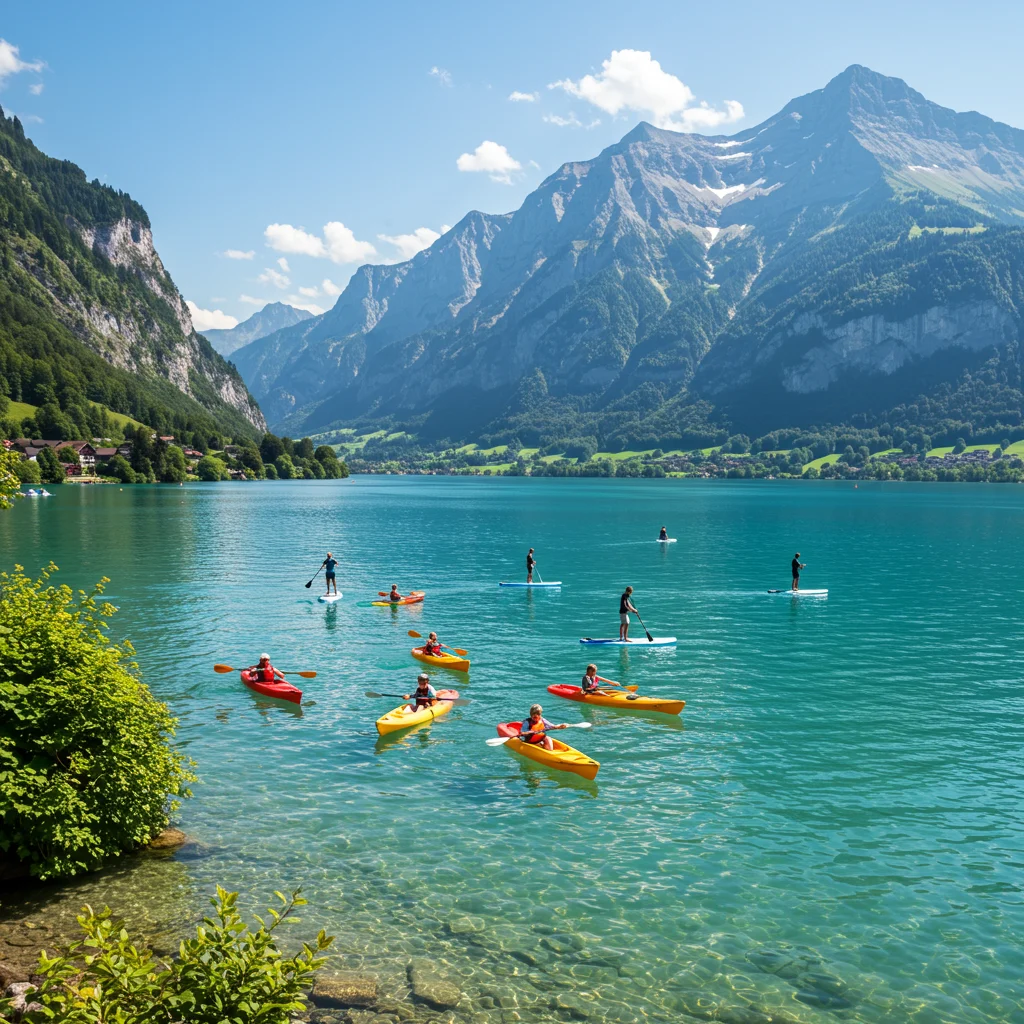 Water Sports on Lake Thun and Lake Brienz