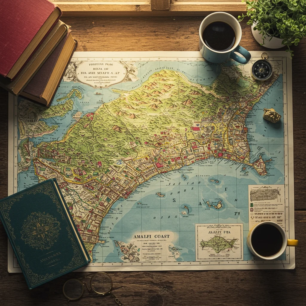 Where Can You Get This Amalfi Coast Map?