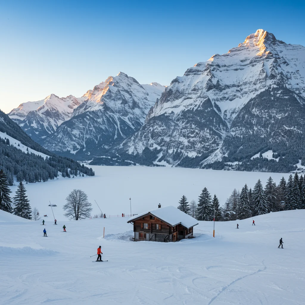 Winter Adventures: Interlaken in the Snow