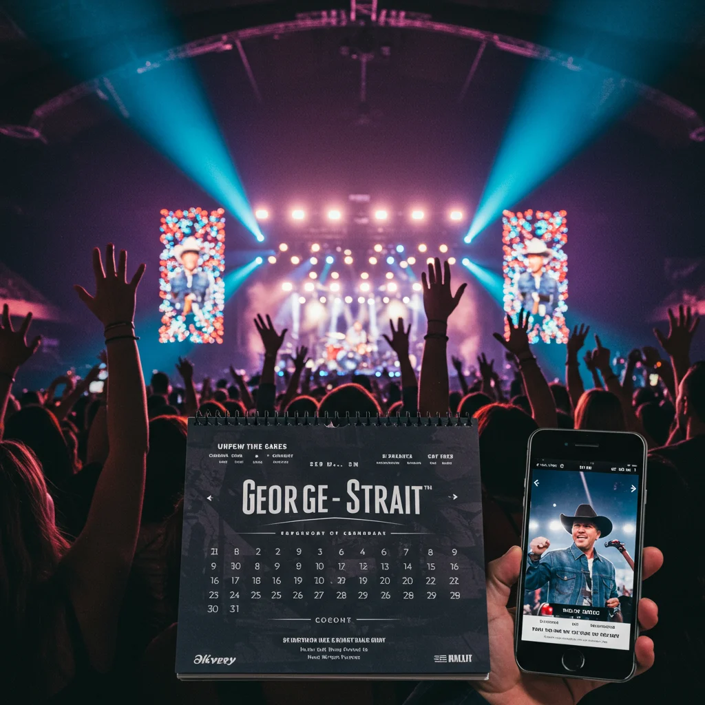 How to Stay Updated on Upcoming George Strait Concerts