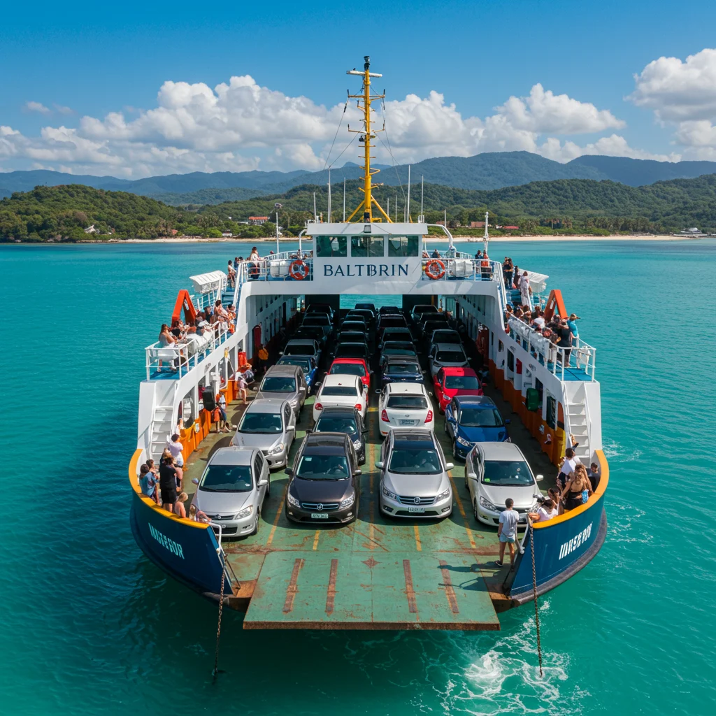 Traveling with a Car: Inter-Island Vehicle Transport
