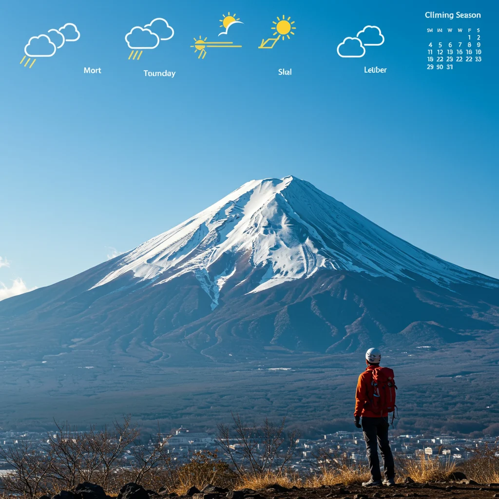 Understanding Mt. Fuji’s Climbing Season and Weather